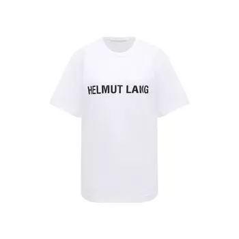 Хлопковая футболка Helmut Lang