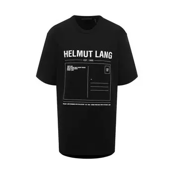 Хлопковая футболка Helmut Lang