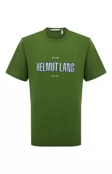 Хлопковая футболка Helmut Lang