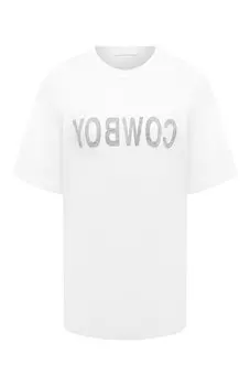 Хлопковая футболка Helmut Lang