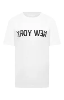 Хлопковая футболка Helmut Lang