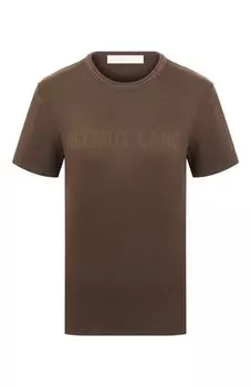 Хлопковая футболка Helmut Lang