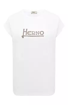Хлопковая футболка Herno