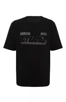 Хлопковая футболка Heron Preston