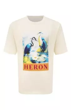 Хлопковая футболка Heron Preston