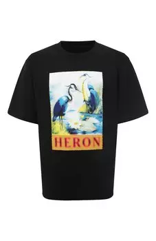 Хлопковая футболка Heron Preston