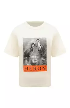 Хлопковая футболка Heron Preston