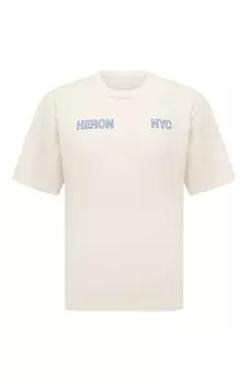 Хлопковая футболка Heron Preston