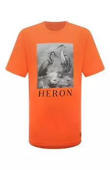 Хлопковая футболка Heron Preston