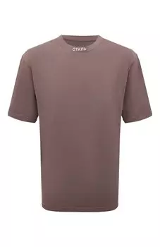 Хлопковая футболка Heron Preston