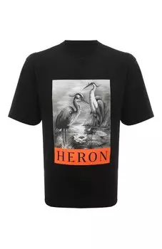 Хлопковая футболка Heron Preston
