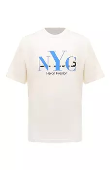 Хлопковая футболка Heron Preston