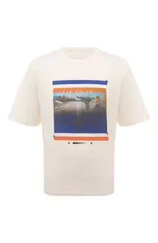 Хлопковая футболка Heron Preston