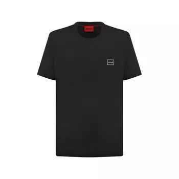 Хлопковая футболка HUGO