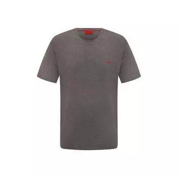 Хлопковая футболка HUGO