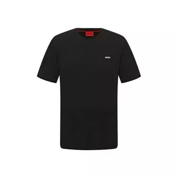 Хлопковая футболка HUGO