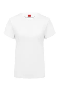 Хлопковая футболка HUGO