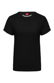 Хлопковая футболка HUGO