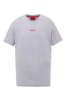 Хлопковая футболка HUGO