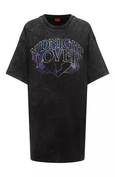 Хлопковая футболка HUGO