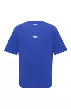 Хлопковая футболка HUGO