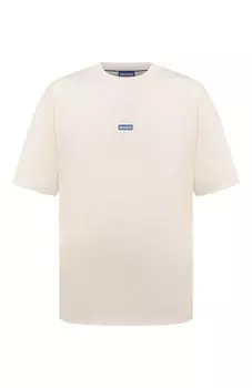 Хлопковая футболка HUGO