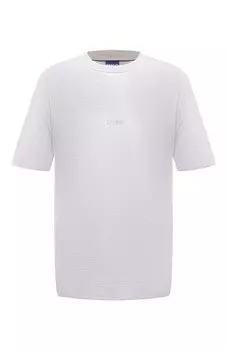 Хлопковая футболка HUGO