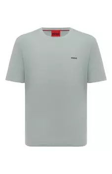 Хлопковая футболка HUGO