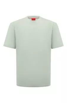 Хлопковая футболка HUGO