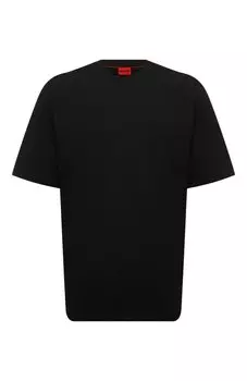 Хлопковая футболка HUGO