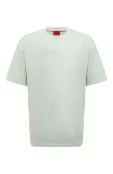 Хлопковая футболка HUGO