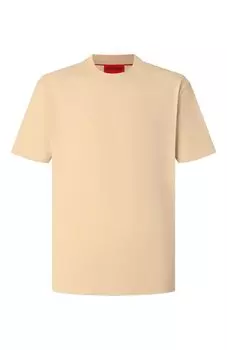 Хлопковая футболка HUGO