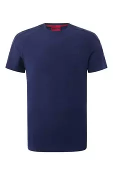 Хлопковая футболка HUGO