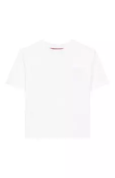 Хлопковая футболка HUGO