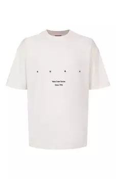 Хлопковая футболка HUGO