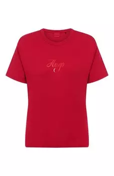 Хлопковая футболка HUGO