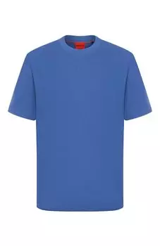 Хлопковая футболка HUGO