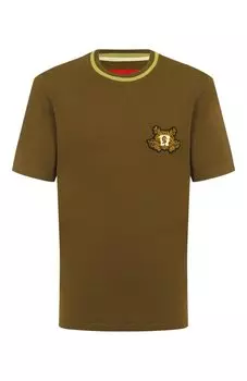 Хлопковая футболка HUGO