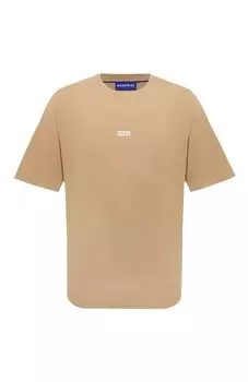 Хлопковая футболка HUGO Blue