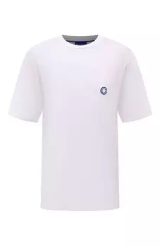 Хлопковая футболка HUGO Blue