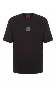 Хлопковая футболка HUGO x RB HUGO