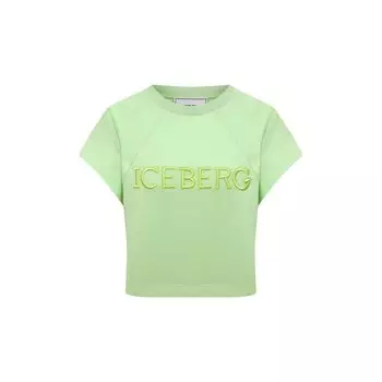 Хлопковая футболка Iceberg