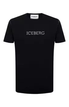 Хлопковая футболка Iceberg