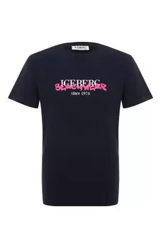 Хлопковая футболка Iceberg