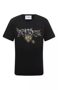 Хлопковая футболка Iceberg