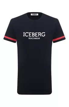 Хлопковая футболка Iceberg