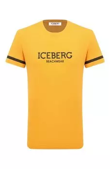 Хлопковая футболка Iceberg