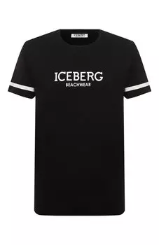 Хлопковая футболка Iceberg