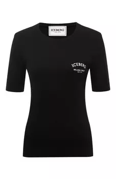 Хлопковая футболка Iceberg