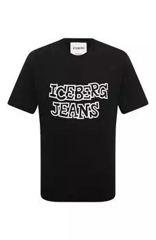 Хлопковая футболка Iceberg